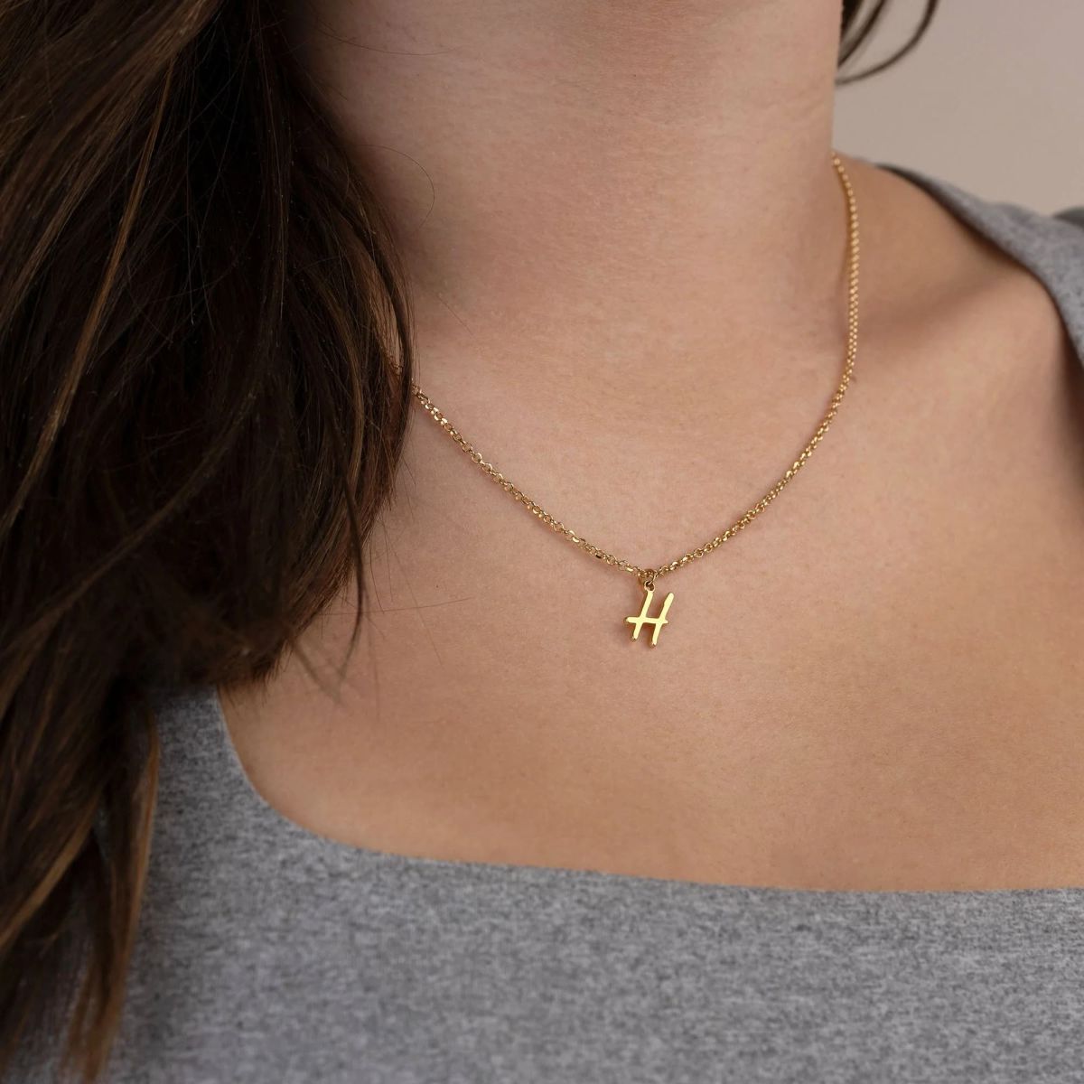 HBD Jewellery Single Initial Necklace coupon code TURE83