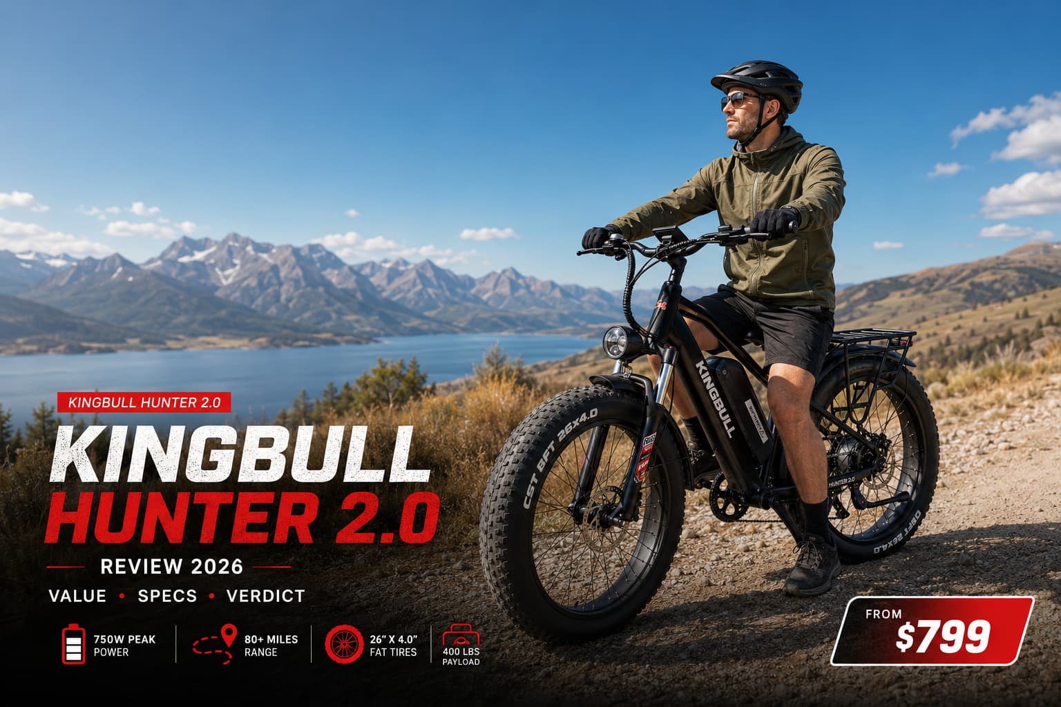 Kingbull Hunter 2.0 review 2026 fat tire electric bike