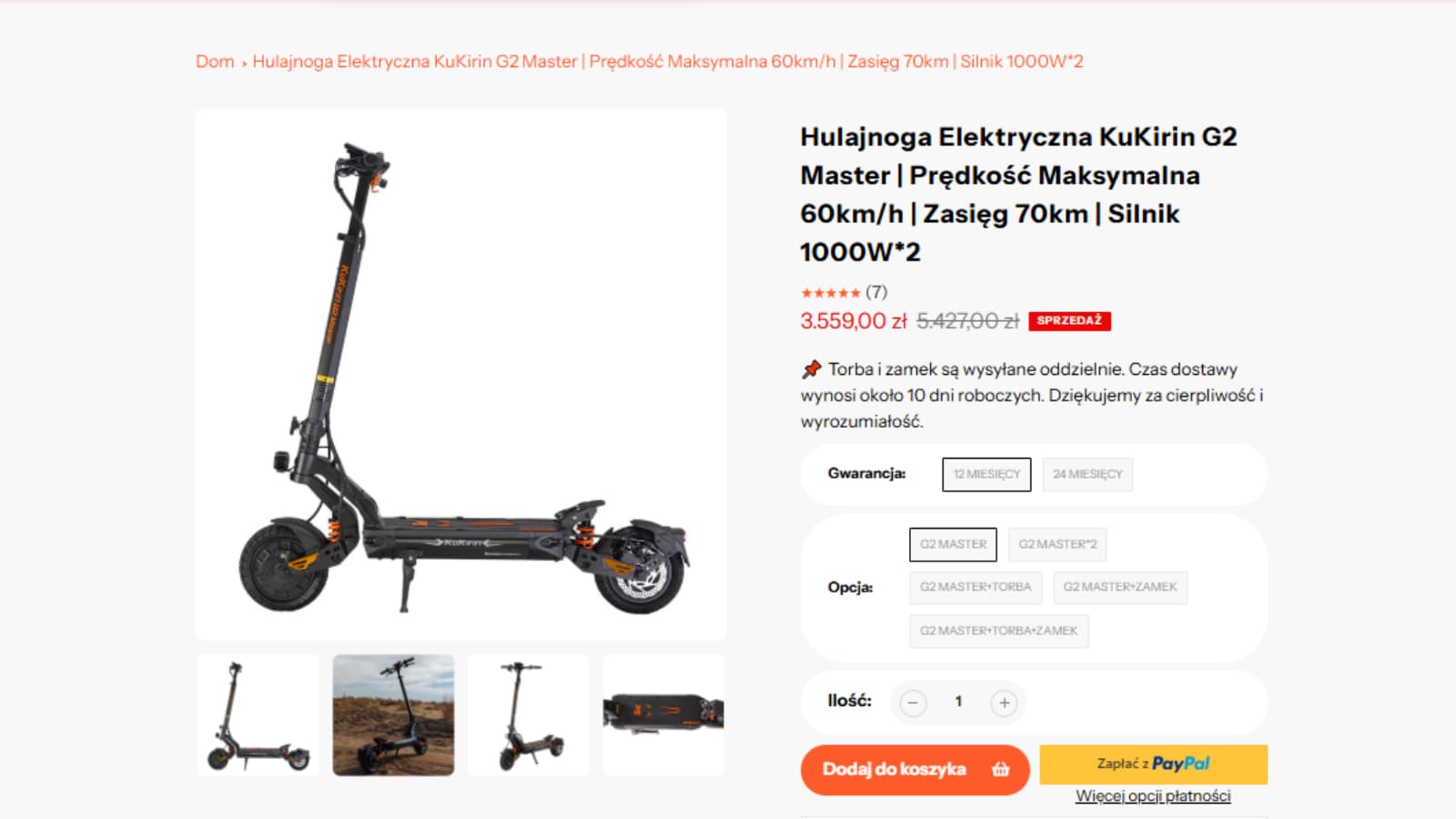 KuKirin G2 Master electric scooter review