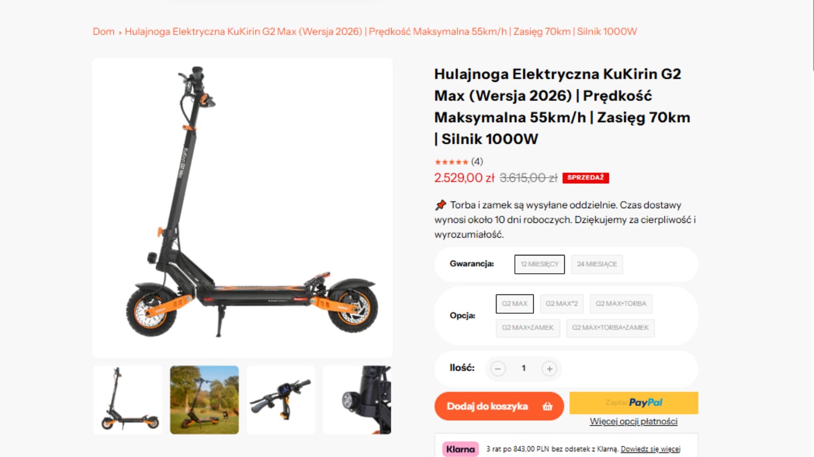 KuKirin G2 Max electric scooter review