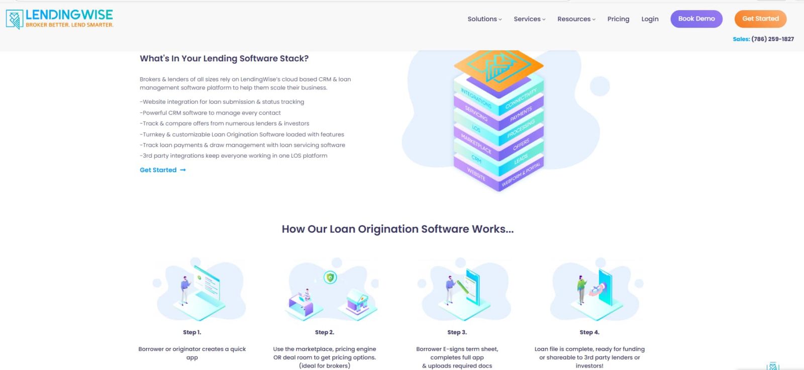 LendingWise loan servicing reporting integrations data migration and white label lending software