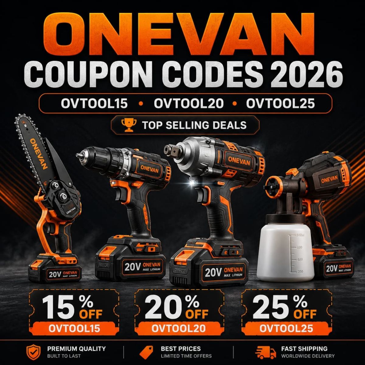 ONEVAN coupon codes guide thumbnail