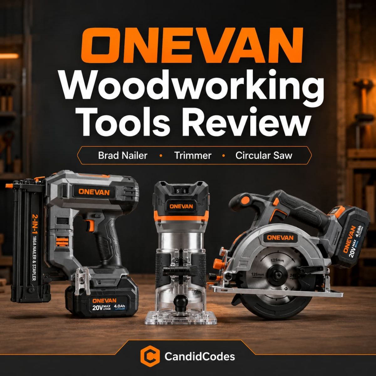 ONEVAN woodworking tools review thumbnail