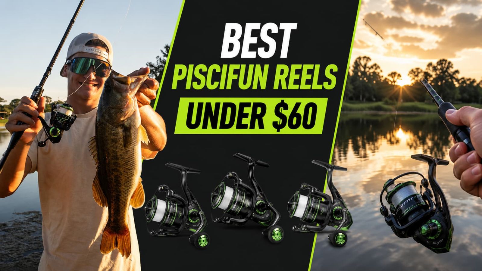 Piscifun Viper X spinning reel size 500-5000 closeup hero thumbnail