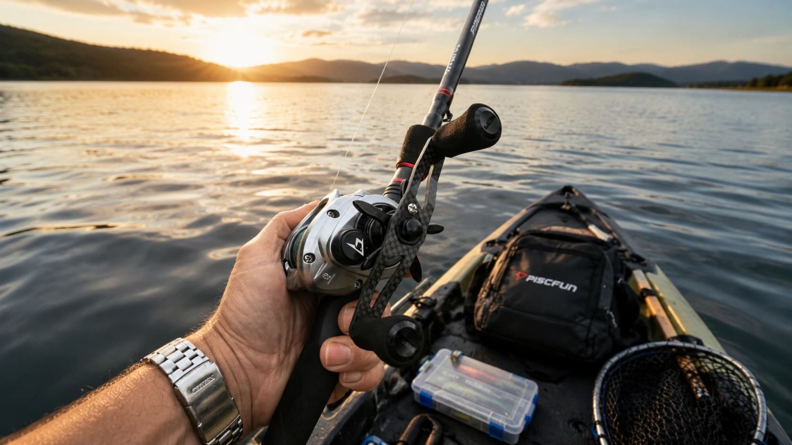 Alloy M real-world fishing fit