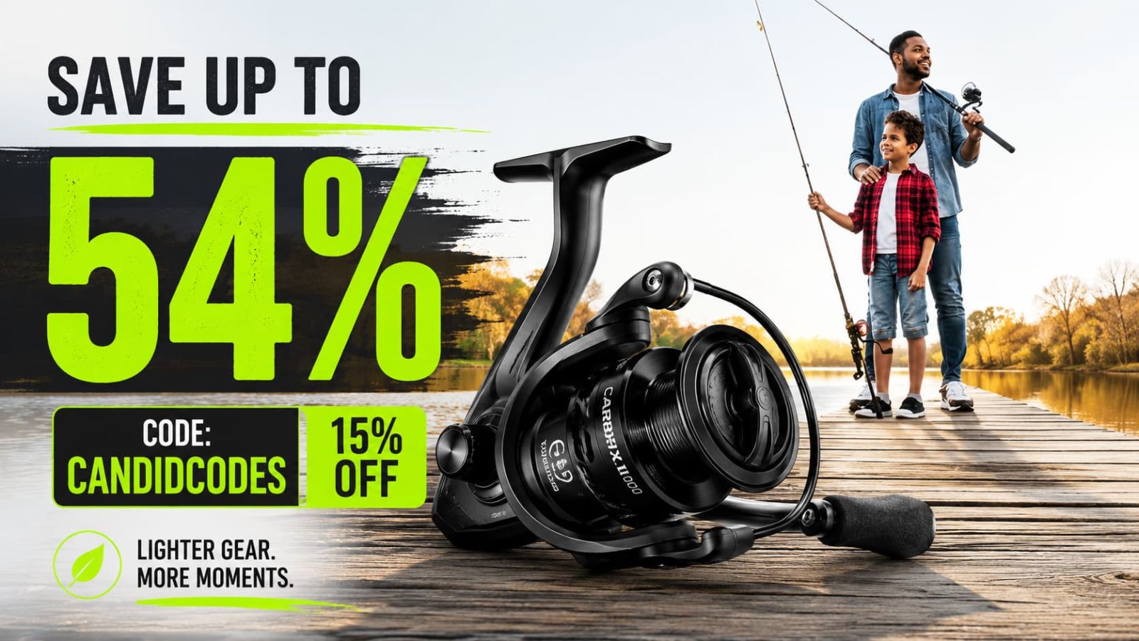 Piscifun Carbon X II CANDIDCODES 15 off family fishing hero thumbnail 2