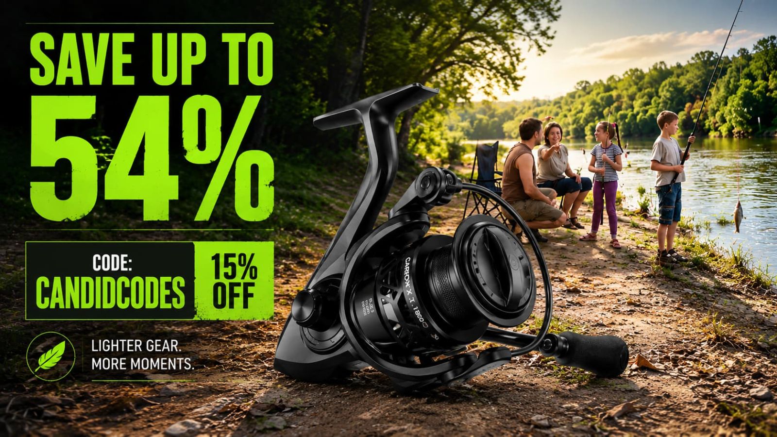 Piscifun Carbon X II freshwater action fishing reel hero thumbnail 4