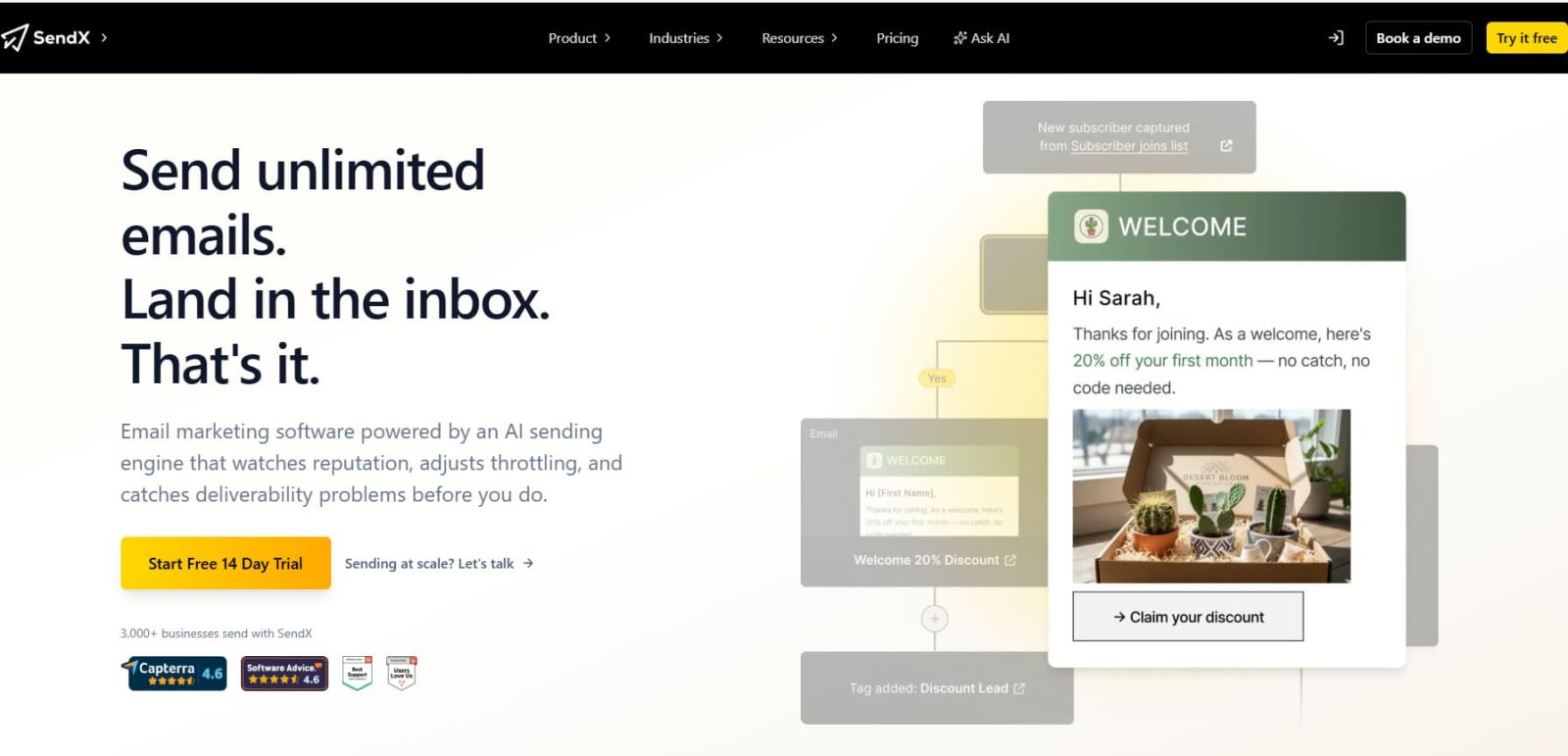 SendX email marketing software review 2026
