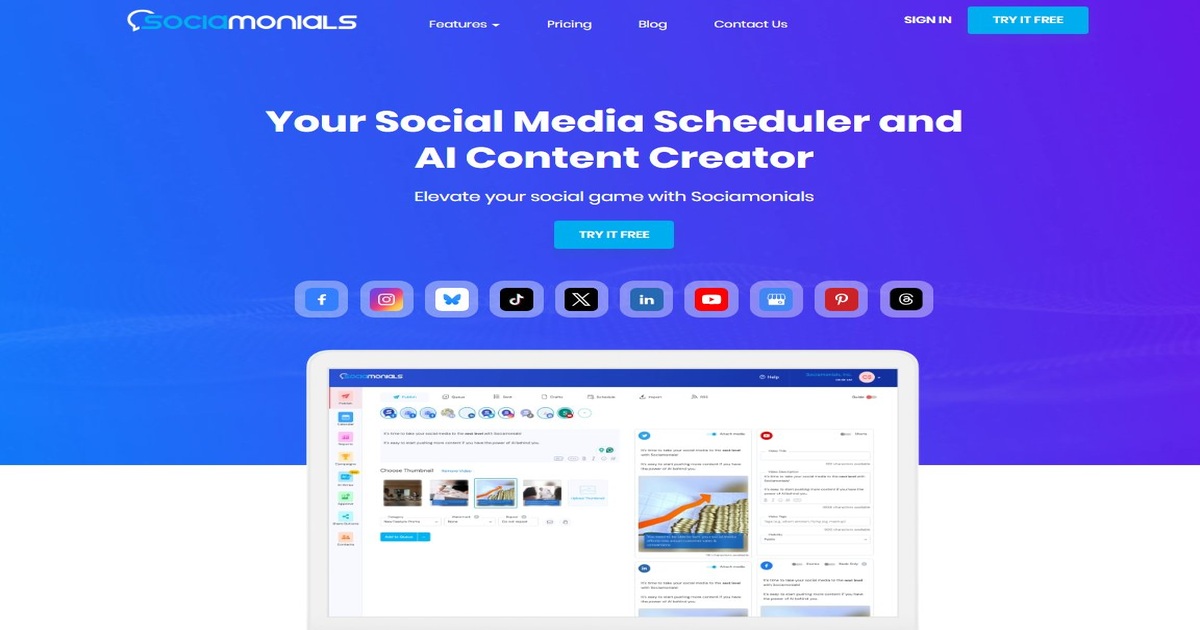 Sociamonials Review 2026 — social media marketing platform for contests, giveaways, referral programs, UGC campaigns, and lead generation